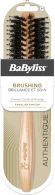 Brosse à cheveux BABYLISS Bois FSC pour brushing 100 /100 sanglier