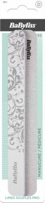 Lime à ongles BABYLISS SOUPLES PROFESSIONNELLES X2