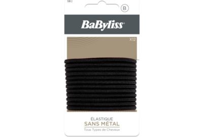 Elastique cheveux BABYLISS 3MM NOIR