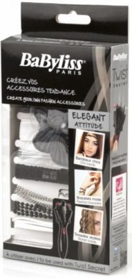 Accessoire cheveux Babyliss Kit accessoires Twist Jewelery