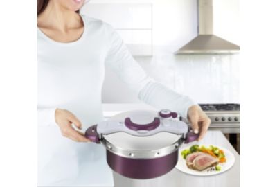 Autocuiseur TEFAL Clipso Minut' Duo 5L Violet