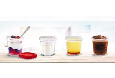 Yaourtière SEB MULTI DELICE Expres 12 pots rouge