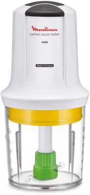 Moulinex - mini-hachoir 0,5l 1000w blanc dpa110 - la moulinette  DART-4952499 - Conforama