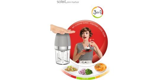 Hachoir MOULINEX soleil pepper DJ360E10