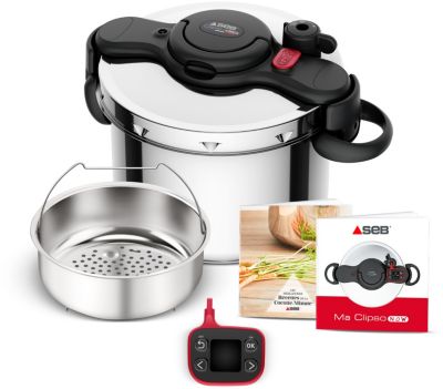 Ingenio All-in-One P4704201 Set cocotte minute + poêle + casserole