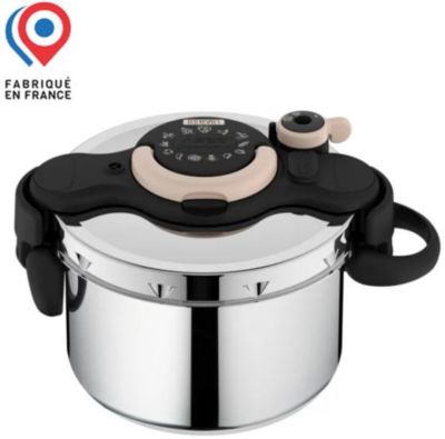 Seb NUTRICOOK+ COCOTTE MINUTE 8 LITRES INOX INDUCTION P4221417