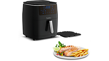 Moulinex Tefal front bowl air fryer Airfry Compact EY1308 EZ1308