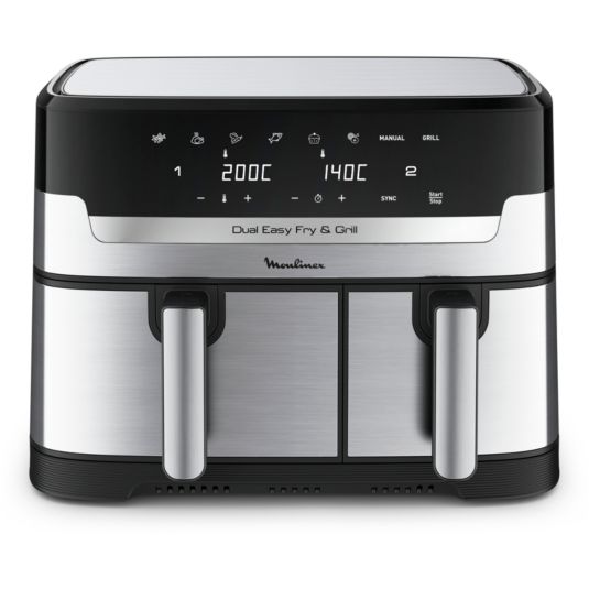 Moulinex Dual Easy Fry & Grill EZ905D20 — vue 2
