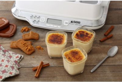 Pot SEB 6 Pots Blanc Yaourtière Multi Délices