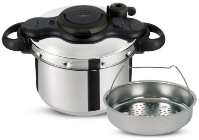 Autocuiseur SEB Clipso Minut Easy Performance 6L noir