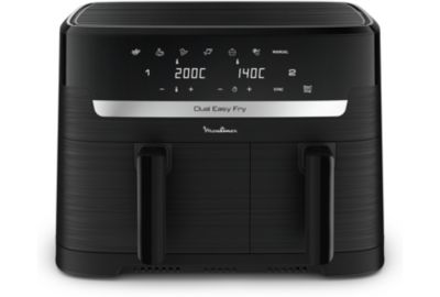 Friteuse sans huile MOULINEX Dual Easy Fry Essential noire