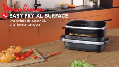 Voir la vidéo pour MOULINEX Easy fry XL Surface AL402HF0