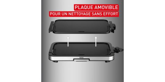 Plancha électrique TEFAL Giant modulo plaque ammovible CB632DF0