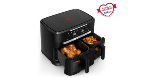 Friteuse sans huile MOULINEX XXL DUAL EASY FRY INFRARED EZ9478F0