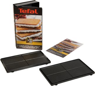 Tefal XA801512 Snack Collection Acier inoxydable Mini Madeleine Accessoire  pour Croque Gaufre, Noir : : Cuisine et Maison