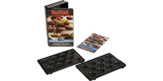 Plaque TEFAL XA801212 - mini bouchée snack collection