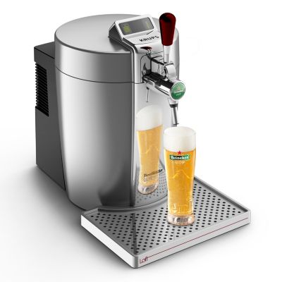 Beertender Compact Tireuse à bière pression Fûts de 5L Silver VB452E10