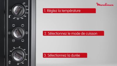 Voir la vidéo pour Mini four MOULINEX OX485E10