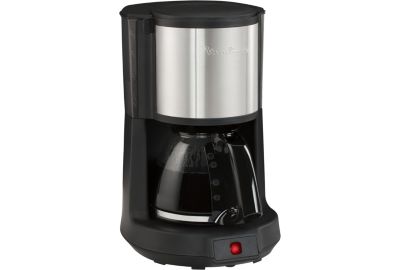Cafetière filtre isotherme programmable MOULINEX SUBITO - 8 à 12 tasses -  Noir et Inox