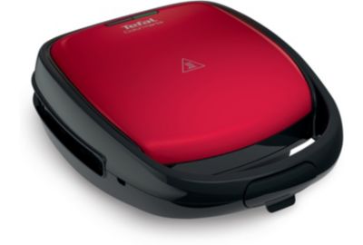 Gaufrier, croque monsieur TEFAL SNACK TIME COLORMANIA Rouge