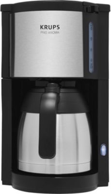 Cafetière Isotherme 10 tasses 1000w 1,4l Noir Inox - 4845 - Toutes