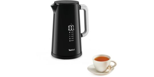 Bouilloire à température réglable TEFAL KO850810 écran digital sélection temp