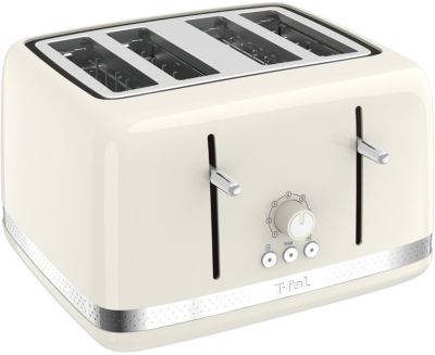 Grille-pain blanc 2 emplacements 1350w grand küken