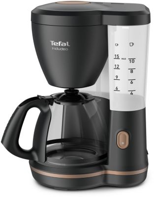 Cafetière filtre TEFAL CM600810 SMARTN LIGHT Tefal en noir