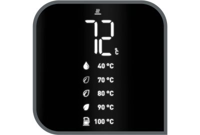 Bouilloire à température réglable TEFAL KO854830 Smart'n light 1L