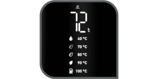 Bouilloire à température réglable TEFAL KO854830 Smart'n light 1L