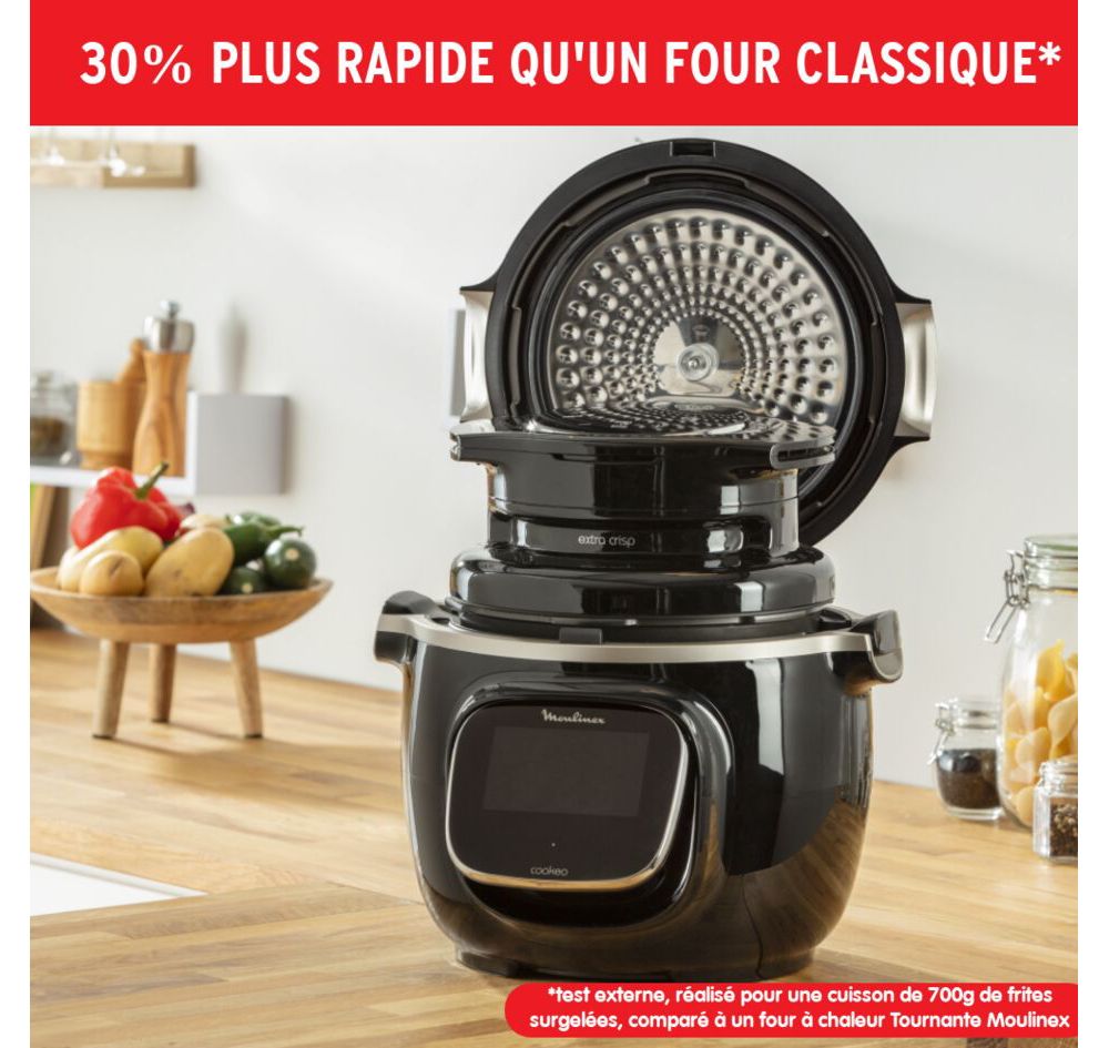 Couvercle supérieur de cuiseur Cookéo - Moulinex - réf. SS-994799