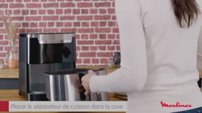 Voir la vidéo pour MOULINEX XXL 2 en 1 air & grill