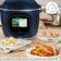 Location Cookeo MOULINEX CE943410 bleu touch wifi pro balance integrée 6 L, 13 modes de cuisson