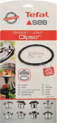 TEFAL 8L 10L Clipso Pression Cuisinière 253mm Joint Caoutchouc