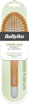Brosse à cheveux BABYLISS BOIS PNEUMATIQUE PICOTS BOIS