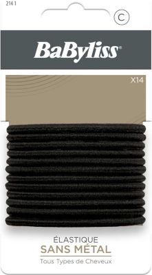 Elastique cheveux BABYLISS Sans Métal - Tous Types de Cheveux