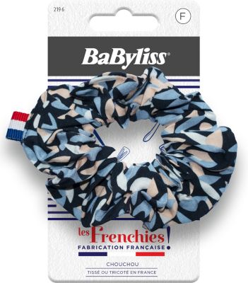 Elastique BABYLISS Chouchou marine Made in France