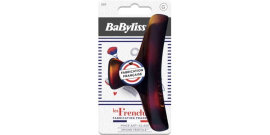 Pince cheveux BABYLISS anti-glisse, d