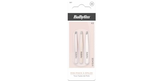 Pince à épiler BABYLISS MINI PAE FANTAISIE X3