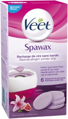 Cire épilation VEET Recharge SpaWax Figue et Lys violet