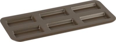 Moule à madeleine GOBEL Plaque à financiers - 6 financiers - ant