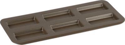 Moule à madeleine GOBEL Plaque à financiers - 6 financiers - ant