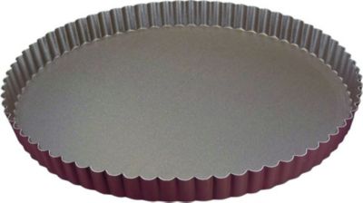 Moule à tartelette GOBEL Tourtière ronde cannelée - antiadhérente