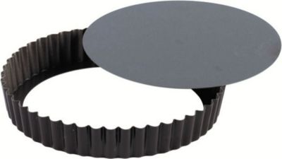 Moule à tartelette GOBEL Tourtière ronde cannelée - antiadhérente