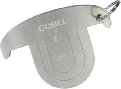 Moule à bûche GOBEL Lot de 3 raclettes à bûche - inox