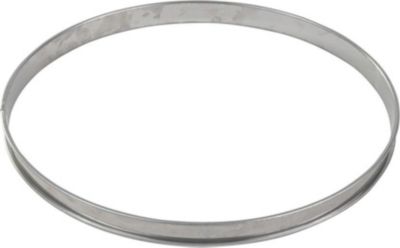 Moule à tartelette GOBEL Cercle à tarte haut - inox - bords roulé