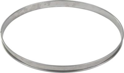 Moule à tartelette GOBEL Cercle à tarte haut - inox - bords roulé