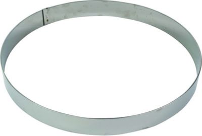 Cercle pâtisserie GOBEL Cercle à mousse inox - épaisseur 10/10è