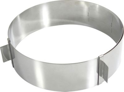 Cercle pâtisserie GOBEL Cercle réglable inox - de 160 à 280 mm d