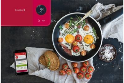 Balance TERRAILLON Connéctée NUTRITAB Cranberry